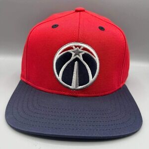 Washington Wizards Hat Youth‎ Red Navy Embroidered NBA Snap Back Cap Cotton New